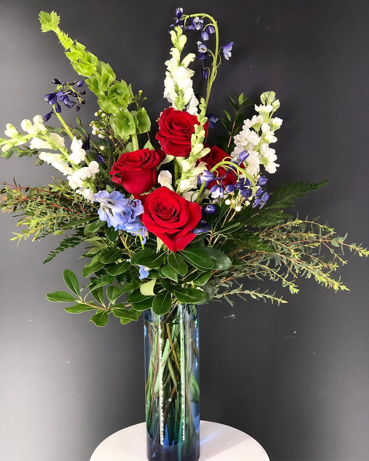 Red White and Blue Memorial Piece