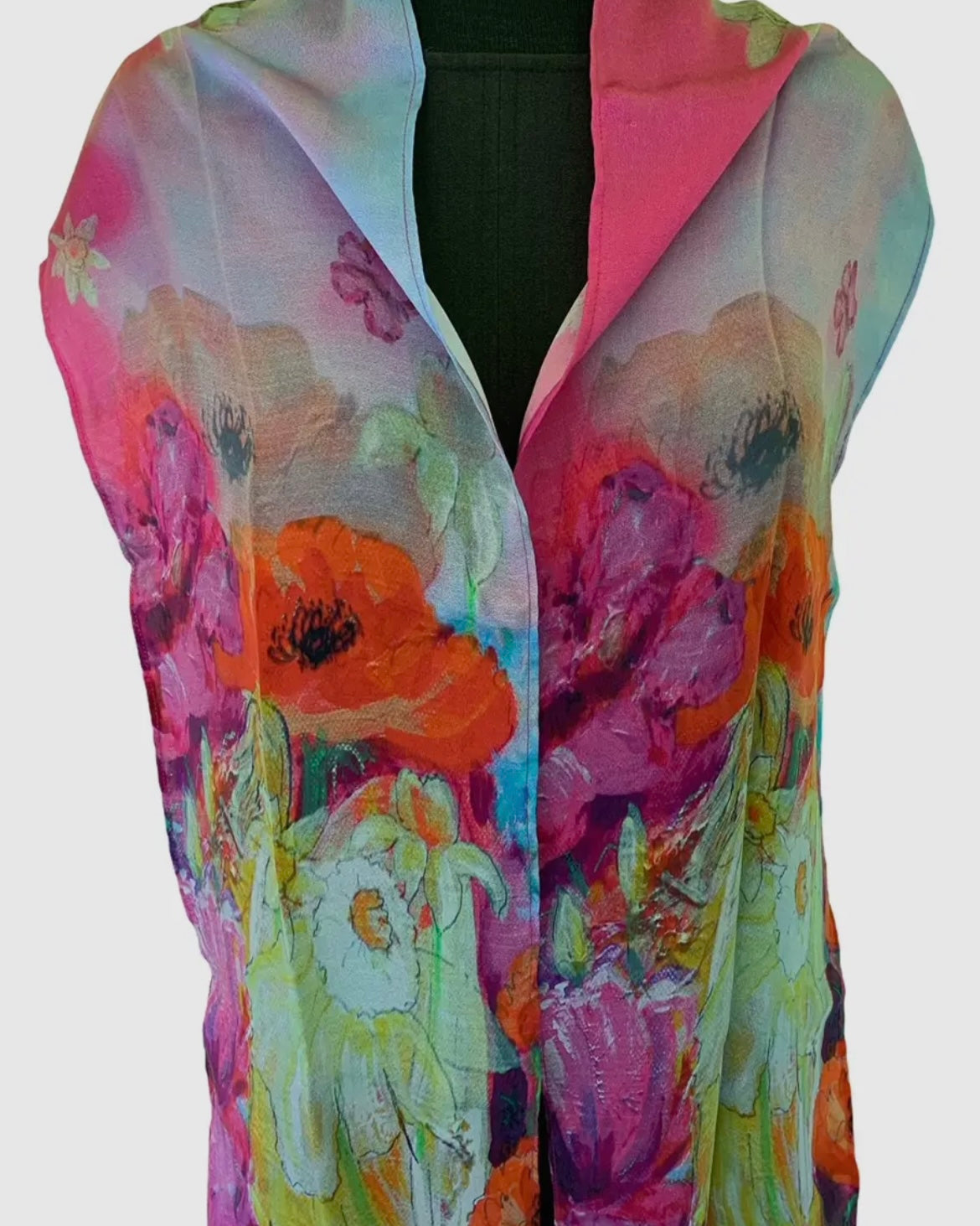 Botanical Silk Scarf